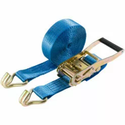 AREBOS 4 X Ceinture De Tension 8 M | Sangles De Manutention | 4000 Kg | Deux Pièces Avec Crochet - Bleu -Treuil, cric, palan et accessoires Soldes Boutique 10007327 3