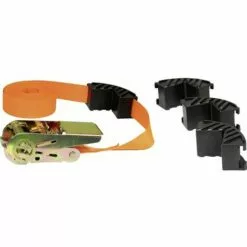 LAS 10299 Sangle De Serrage Simple Force De Traction LC : Arrimage Plaquant (simple/direct)=500 DaN (L X L) 5 M X 25 Mm