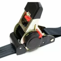 WILTEC Sangle D’arrimage 3m X 50mm Traction 750 DaN PES Crochet En Forme S Avec Tendeur à Cliquet -Treuil, cric, palan et accessoires Soldes Boutique 10094977 4