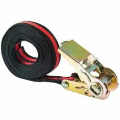 CORDERIES TOURNONAISES Sangle à Cliquet 5 M - Noir