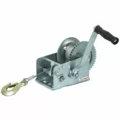 HELIOTRADE Treuil Manuel à Manivelle Capacité 2,2 Tonnes Tracter Auto Moto Bateau -Treuil, cric, palan et accessoires Soldes Boutique 10670638 3