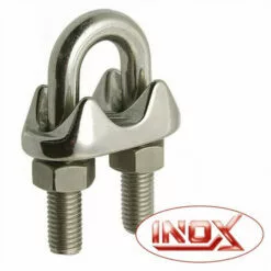 ACTON Serre-câble à étrier - Inox - Diamètre: 5 Mm - Câble: 6 Mm