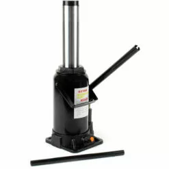 WILTEC Cric Bouteille Hydraulique 32T Vérin De Levage Avec Fonction Descente Lente, 465 Mm Max. -Treuil, cric, palan et accessoires Soldes Boutique 12301706 4