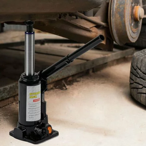 WILTEC Cric Bouteille Hydraulique 12T Vérin De Levage Avec Fonction Descente Lente, 215-400 Mm 2 WILTEC Cric Bouteille Hydraulique 12T Vérin De Levage Avec Fonction Descente Lente, 215-400 Mm – Image 2