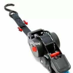 WILTEC 4x Sangles D'arrimage Automatique 100 DaN Charge De Traction LGF 0,2m LGL 1,8m PES Courroie Crochet -Treuil, cric, palan et accessoires Soldes Boutique 13759910 4