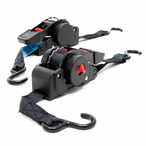 WILTEC 8x Sangles D'arrimage Automatique 100 DaN Charge De Traction LGF 0,2m LGL 1,8m PES Courroie Crochet 5 WILTEC 8x Sangles D'arrimage Automatique 100 DaN Charge De Traction LGF 0,2m LGL 1,8m PES Courroie Crochet – Image 5