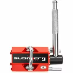 STEINBERG Aimant Levage Permanent Néodyme Lifting Magnet Porteur Magnétique Levier 100kg - Rouge -Treuil, cric, palan et accessoires Soldes Boutique 13814277 3