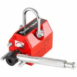 STEINBERG Aimant Levage Permanent Néodyme Lifting Magnet Porteur Magnétique Levier 100kg - Rouge -Treuil, cric, palan et accessoires Soldes Boutique 13814277 5