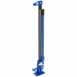 MSW Cric Agricole Farm Jack Pour Tout Terrain 4X4 Atv Cliquet 2 5 Tonnes Max 1 1 M - Bleu