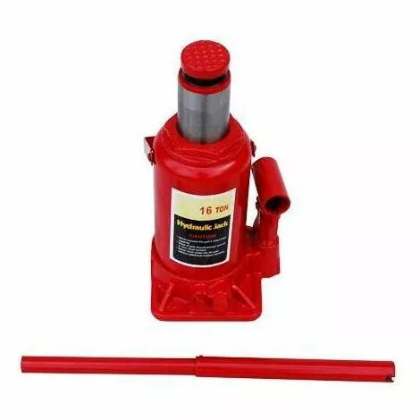 Varan Motors - NEBJ-07 Cric Hydraulique Bouteille 16 Tonnes 425mm - Rouge 4 Varan Motors - NEBJ-07 Cric Hydraulique Bouteille 16 Tonnes 425mm - Rouge – Image 4