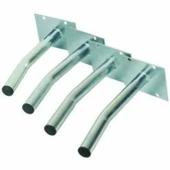 Varan Motors - HYAOU-1 Support Mural De Roues, Range-pneus, Range-roues En Acier, 4 Pièces, 50kg Max Par Support - Gris -Treuil, cric, palan et accessoires Soldes Boutique 13941231 4