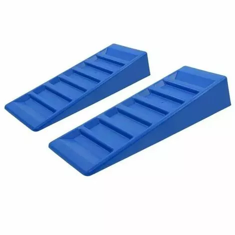 ProPlus 2 Pcs Niveleurs De Caravane 75 Mm Plastique Bleu 1 ProPlus 2 Pcs Niveleurs De Caravane 75 Mm Plastique Bleu