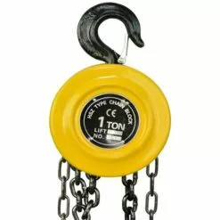 WinchPro - Palan À Chaîne Manuel Charge De 1000kg, Hauteur De Levage De 3 Mètres, Avec Frein De Sécurité, Fabriqué En Alliage D'acier Traité Thermiquement 7 WinchPro - Palan À Chaîne Manuel Charge De 1000kg, Hauteur De Levage De 3 Mètres, Avec Frein De Sécurité, Fabriqué En Alliage D'acier Traité Thermiquement -Treuil, cric, palan et accessoires Soldes Boutique 14332841 4
