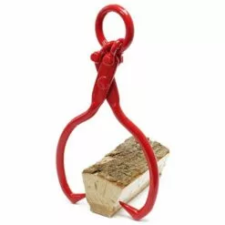 WILTEC Pince Forestière Pour Troncs Max. 450 Mm, Force 680 Kg, Pince De Levage, 2 Mandrins De Serrage