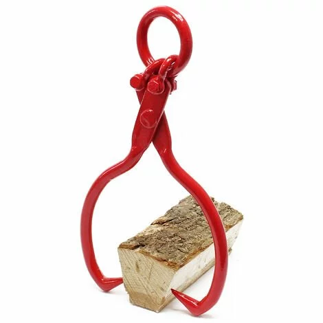 WILTEC Pince Forestière Pour Troncs Max. 450 Mm, Force 680 Kg, Pince De Levage, 2 Mandrins De Serrage 1 WILTEC Pince Forestière Pour Troncs Max. 450 Mm, Force 680 Kg, Pince De Levage, 2 Mandrins De Serrage