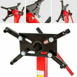 Varan Motors - NEES-04 Support Moteur Universel 680Kg - Rouge -Treuil, cric, palan et accessoires Soldes Boutique 146163 3