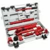 WILTEC Jeu Vérin Hydraulique Carrossier Puissance De 10 Tonnes Coffret De Redressage & Accessoires Inclus