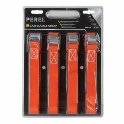 PEREL SANGLE D'ARRIMAGE 200 Kg - 3.6 M X 25 Mm - 4 Pcs ARAT9-4 RI8819 -Treuil, cric, palan et accessoires Soldes Boutique 1519227 3