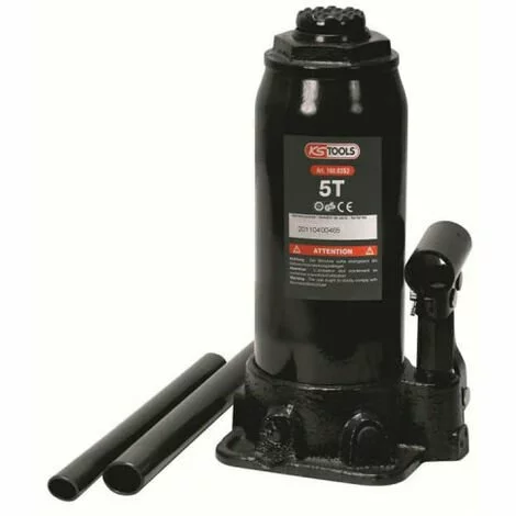KSTOOLS Cric Bouteille Hydraulique KS TOOLS - 5T - 160.0352 1 KSTOOLS Cric Bouteille Hydraulique KS TOOLS - 5T - 160.0352