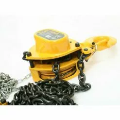 Varan Motors - HSZ-CB5T Palan à Main, Palan à Chaîne 5000Kg, Hauteur De Levage 3m, Avec Roulement à Billes - Jaune -Treuil, cric, palan et accessoires Soldes Boutique 1584940 5