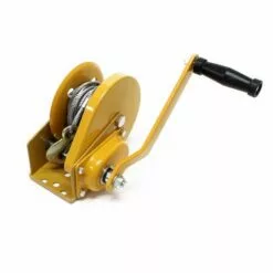 WILTEC Treuil à Câble Manuel De Halage Charge Max. 540kg 10m Rapport De Transmision 4.2:1 Bateau Auto