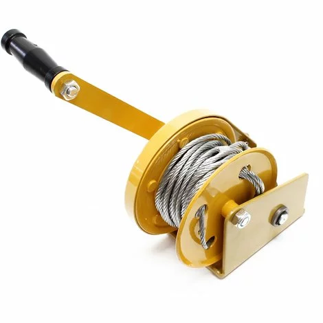 WILTEC Treuil à Câble Manuel De Halage Charge Max. 540kg 10m Rapport De Transmision 4.2:1 Bateau Auto 2 WILTEC Treuil à Câble Manuel De Halage Charge Max. 540kg 10m Rapport De Transmision 4.2:1 Bateau Auto – Image 2