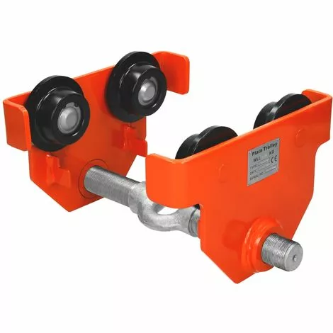 ECD GERMANY Chariot Mécanique Roulant Porte Palan Chariot à Poutre 2 Tonnes 2000kg 66-220 Mm 1 ECD GERMANY Chariot Mécanique Roulant Porte Palan Chariot à Poutre 2 Tonnes 2000kg 66-220 Mm