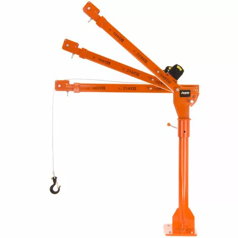 Rhino Winch Grue Électrique Palan RHINO 12v 3000lbs Treuil 500 Kg Levage Rotation 360 Degrés - Garantie 2 Ans 3 Rhino Winch Grue Électrique Palan RHINO 12v 3000lbs Treuil 500 Kg Levage Rotation 360 Degrés - Garantie 2 Ans – Image 3