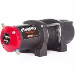 Rhino Winch Treuil électrique RHINO 4500lb / 2040kg 12v - Corde Dyneema Synthétique Avec Télécommande Sans Fil - Garantie 2 Ans -Treuil, cric, palan et accessoires Soldes Boutique 16234267 4