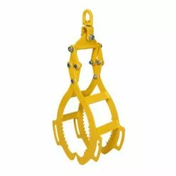 WILTEC Pince Forestière Pour Troncs Max. 600 Mm, Force 800 Kg, Pince De Levage, 4 Mandrins De Serrage