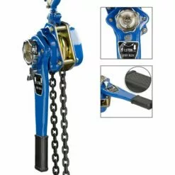 ECD GERMANY Palan Manuel à Chaîne Pour Levier Tracter 1,5 Tonnes 1,5m Treuil De Levage -Treuil, cric, palan et accessoires Soldes Boutique 16950456 5