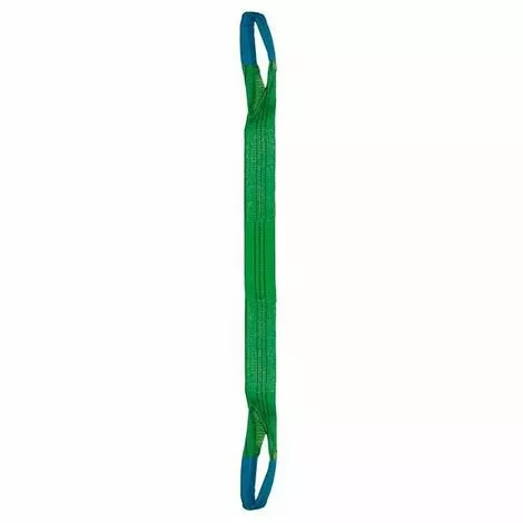 MILNOV Élingue Sangle Double POLYESTER 2 Tonnes - 2 Boucles Restreintes | 2m 1 MILNOV Élingue Sangle Double POLYESTER 2 Tonnes - 2 Boucles Restreintes | 2m
