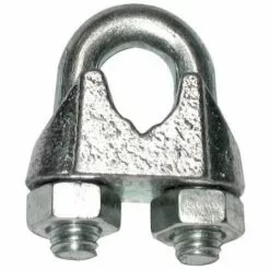 MILNOV Serre-câble à étrier En Acier Zingué | 14mm - 26mm