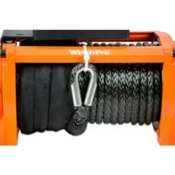 WinchPro - Treuil Électrique 12V 5900kg/13000lbs, 26m De Corde Synthétique Dyneema, 2 Télécommandes Incluses (1 Sans Fil, 1 Câble), Pour Tout-terrain, 4x4, Remorques -Treuil, cric, palan et accessoires Soldes Boutique 18079533 5