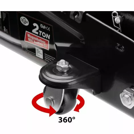 Deuba Cric Hydraulique 2 Tonnes Compact Et Puissant Patin En Caoutchouc Inclus Valise De Transport Incluse 5 Deuba Cric Hydraulique 2 Tonnes Compact Et Puissant Patin En Caoutchouc Inclus Valise De Transport Incluse – Image 5