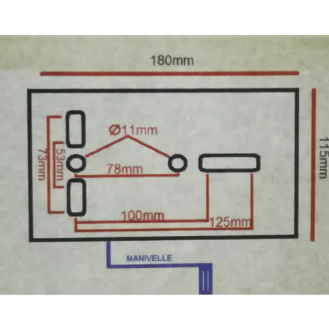 AUTRES Treuil Manuel à Câble 1100 Kg à 2 Vitesses 2 AUTRES Treuil Manuel à Câble 1100 Kg à 2 Vitesses – Image 2