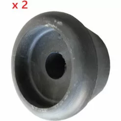 AUTRES Lot De 2 Cônes De Bobine De Treuil Noir