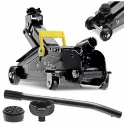 DEUBA Cric Hydraulique 2 Tonnes Voiture Véhicule Levée 135-330 Mm - Clé Dynamométrique -Treuil, cric, palan et accessoires Soldes Boutique 18703452 5