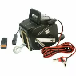 Varan Motors - Var-p3500-2 Treuil électrique 12V 1587KG, Treuil à Câble Longueur 10.2m Ø5.2mm Pour Quad, Bateau, Auto... - Noir -Treuil, cric, palan et accessoires Soldes Boutique 205072 3