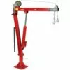 EQUIPEMENT EXPRESS SICOBA Grue Hydraulique De Levage Pliable Pivotante 0,9T Hayon Pick Up Avec Bras Reglable 360° + Treuil