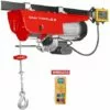 Palan électrique SANS FIL Robuste 125/250 Kg MW-Tools SH125-R
