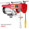DazHom?Palan ��lectrique �� Force De Traction 800kg ��1450W