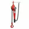 WILTEC Palan à Chaîne 1,5t Longueur De Chaîne 1,5m Levage Simple De Charges Sylviculture Industrie Atelier