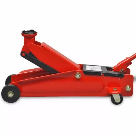 ASUPERMALL Cric De Plancher Hydraulique A Profile Bas 3 Tonnes Rouge 2 ASUPERMALL Cric De Plancher Hydraulique A Profile Bas 3 Tonnes Rouge – Image 2