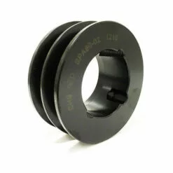 LECHEVALIER Poulie 2 Gorges Diamètre 132 Mm Arbre ø42 Mm