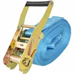 TRUE DEAL Sangle D’arrimage à Cliquet 4 Pcs 4 Tonnes 8 M X 50 Mm Bleu -Treuil, cric, palan et accessoires Soldes Boutique 26119142 3