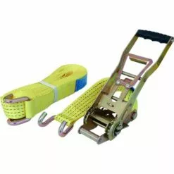 ARIM'UP Sangles D'arrimage 5T Avec Cliquet Inversé Bord De Rive 12 Mtrs X 50 Mm -Arrim Up -S19475