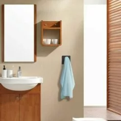 BETTERLIFE 4 Pièces, Crochet à Serviette Auto-adhésif, Noir, Crochet à Serviette Auto-adhésif Sans Trous Pour Salle De Bain Et Cuisine Crochet à Manteau Noir En Acier Inoxydable -Treuil, cric, palan et accessoires Soldes Boutique 26496879 5