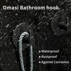 BETTERLIFE Crochet Porte-serviettes 4 Pièces Le Crochet Mural Porte-serviettes Est En Acier Inoxydable, Le Maximum Est De 8 Kg, Pas De Perçage, Antirouille, Idéal Pour La Salle De Bain, Les Toilettes Et La Cuisine -Treuil, cric, palan et accessoires Soldes Boutique 26613275 5