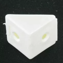 VIS EXPRESS Embase Collerette TRIANGLE Plastique 2 Trous Blanc | Conditionnement: 10 Pieces -Treuil, cric, palan et accessoires Soldes Boutique 27062089 3